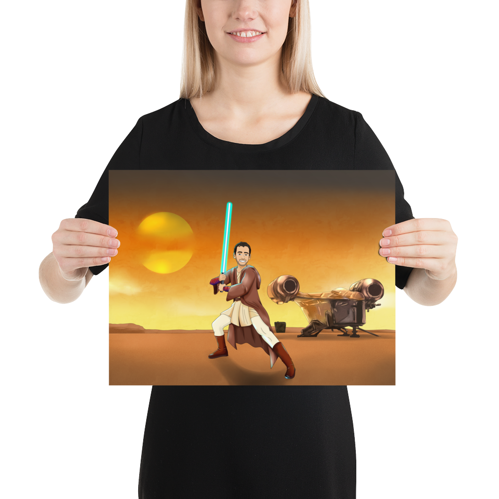 Unframed Horizontal Poster