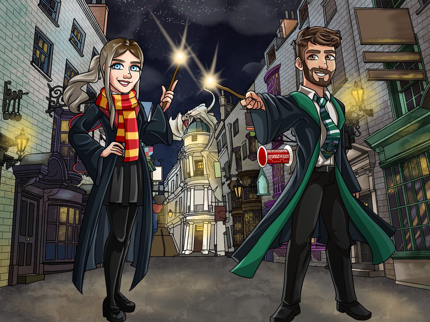 Full Body - Diagon Alley