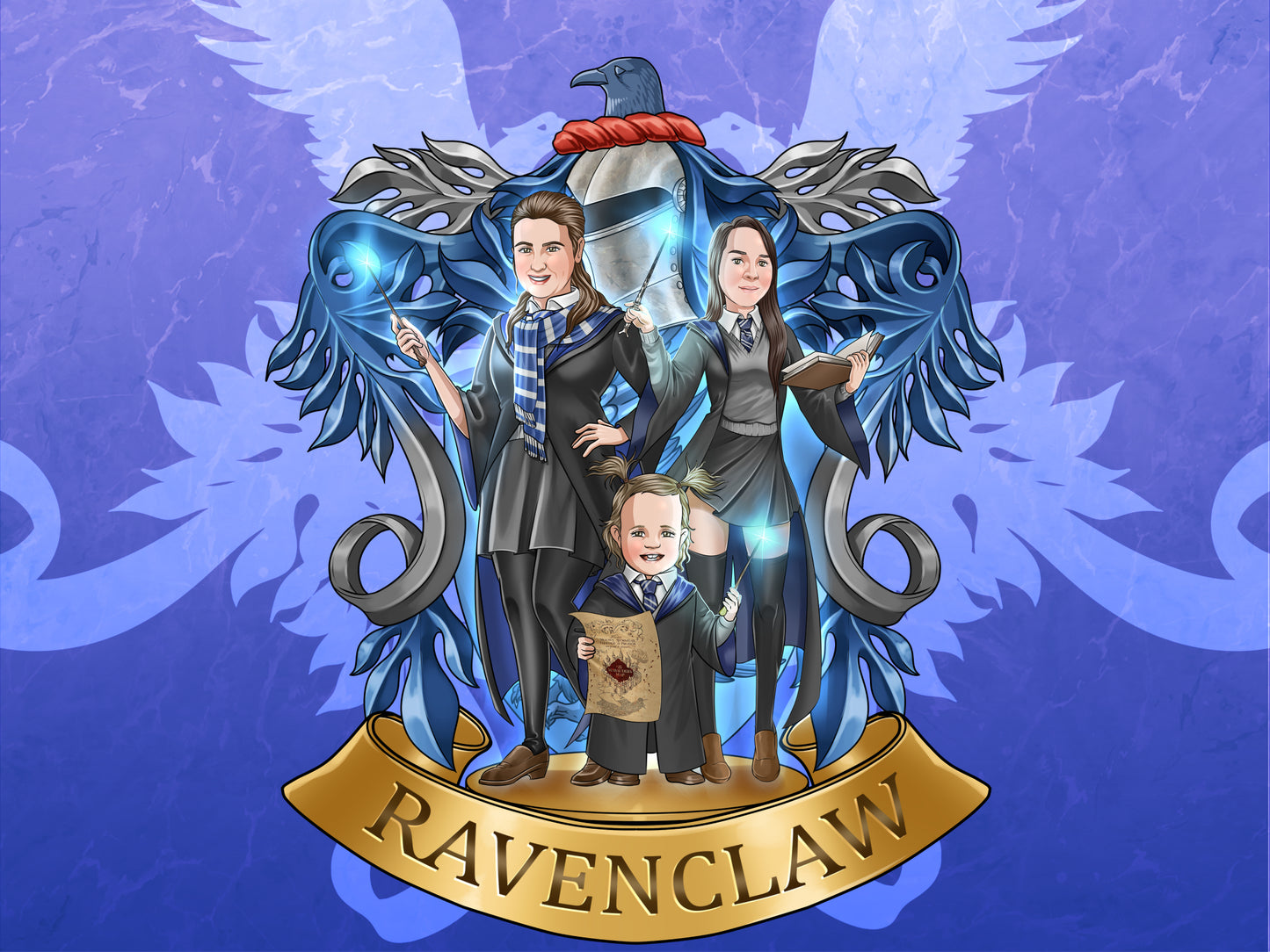 Full Body - Ravenclaw