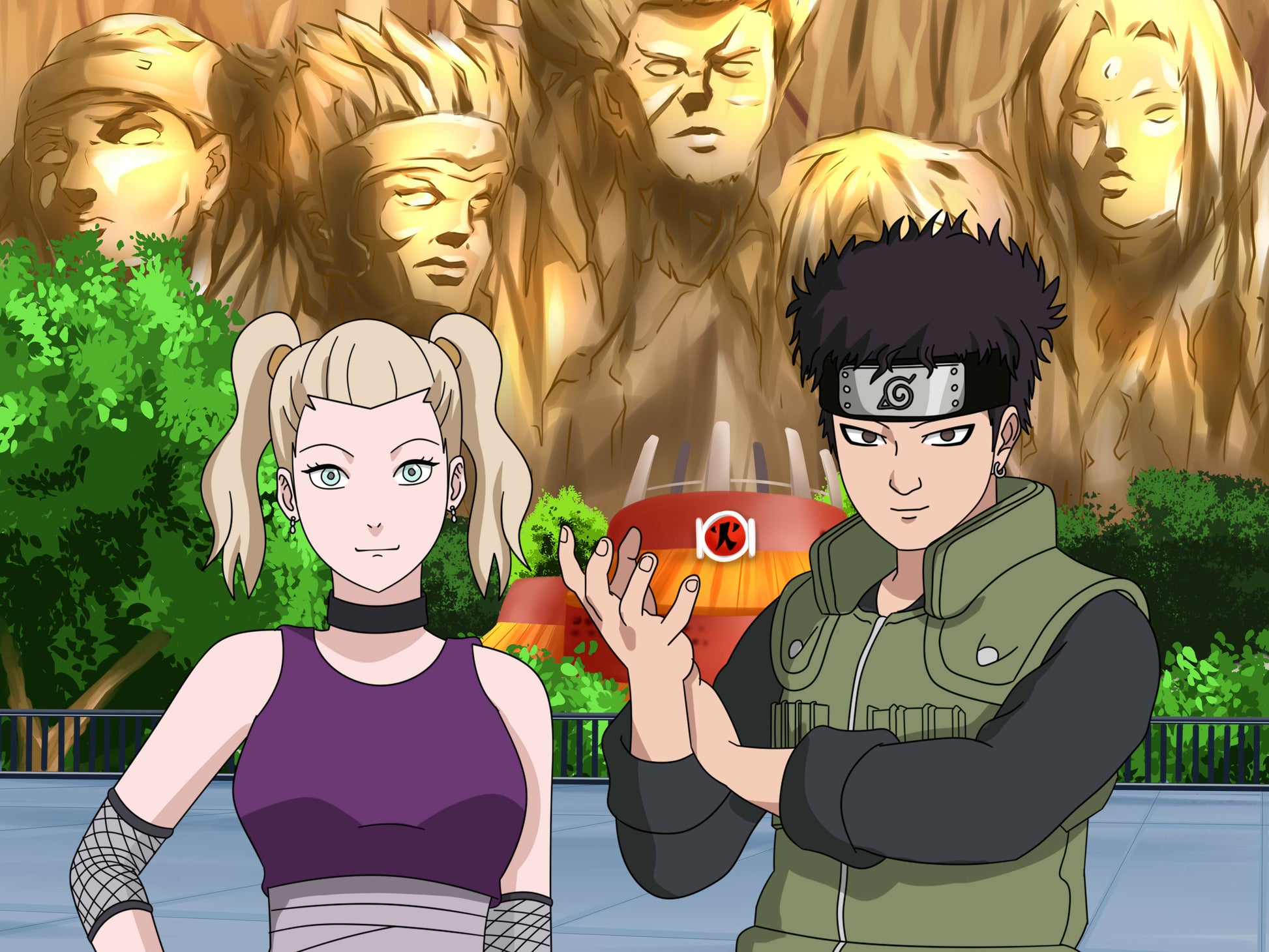 Shoulders Up - Konoha Village