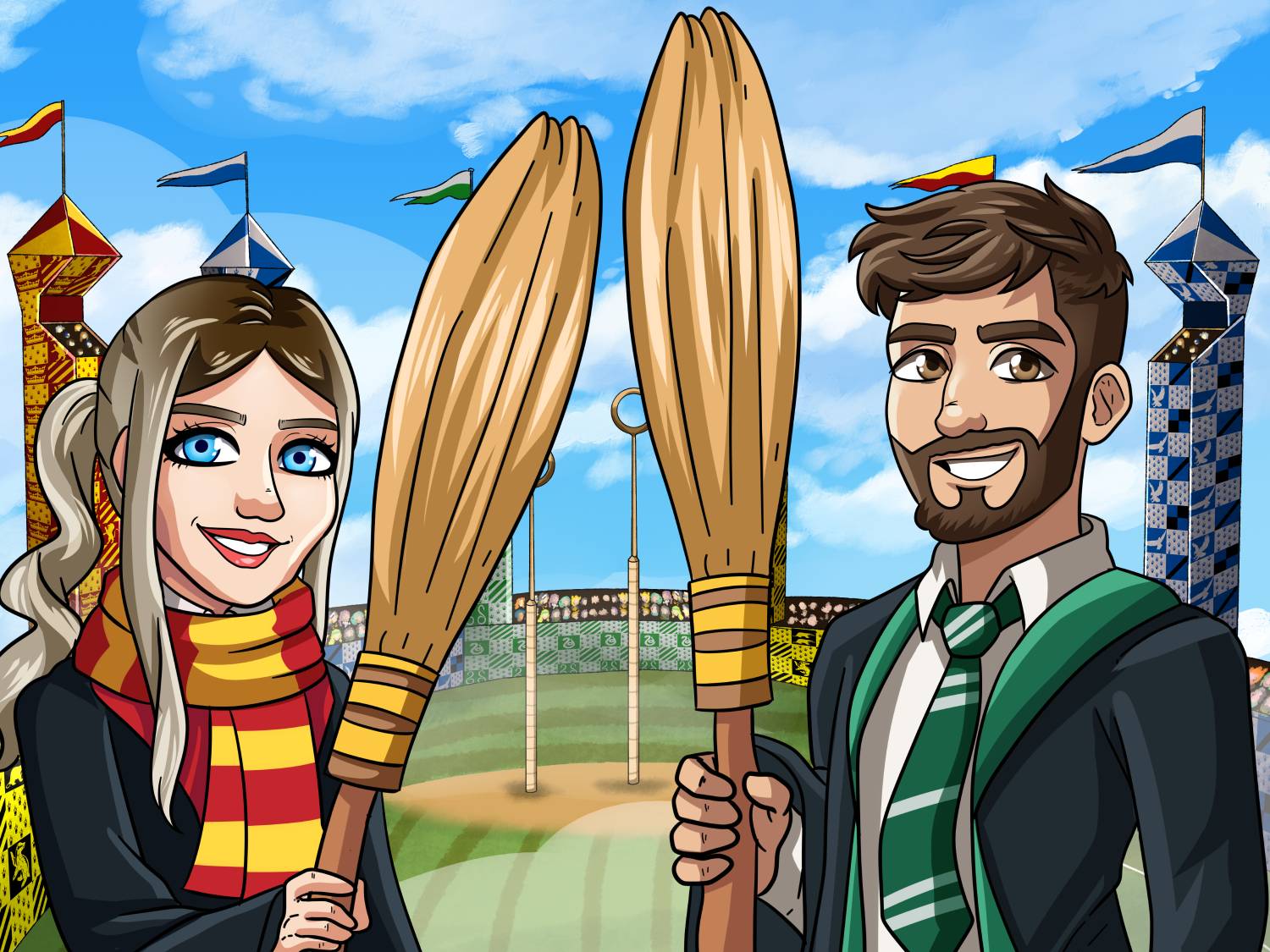 Shoulders Up - Quidditch